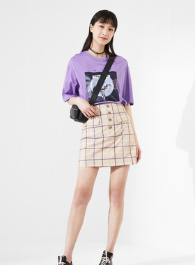 现货21夏A2DA92116时尚设计感百搭造型针织衫T恤A2DA9211666