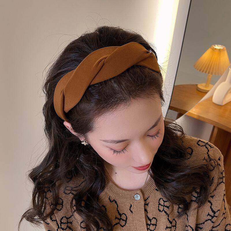 发箍女高颅顶复古简约百搭网红