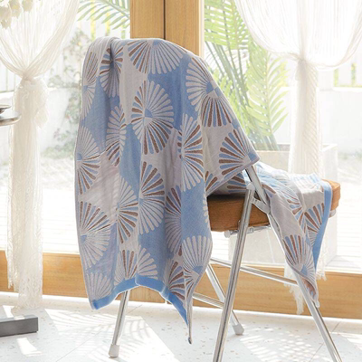 2025新款全棉四层纱布加厚可穿裹