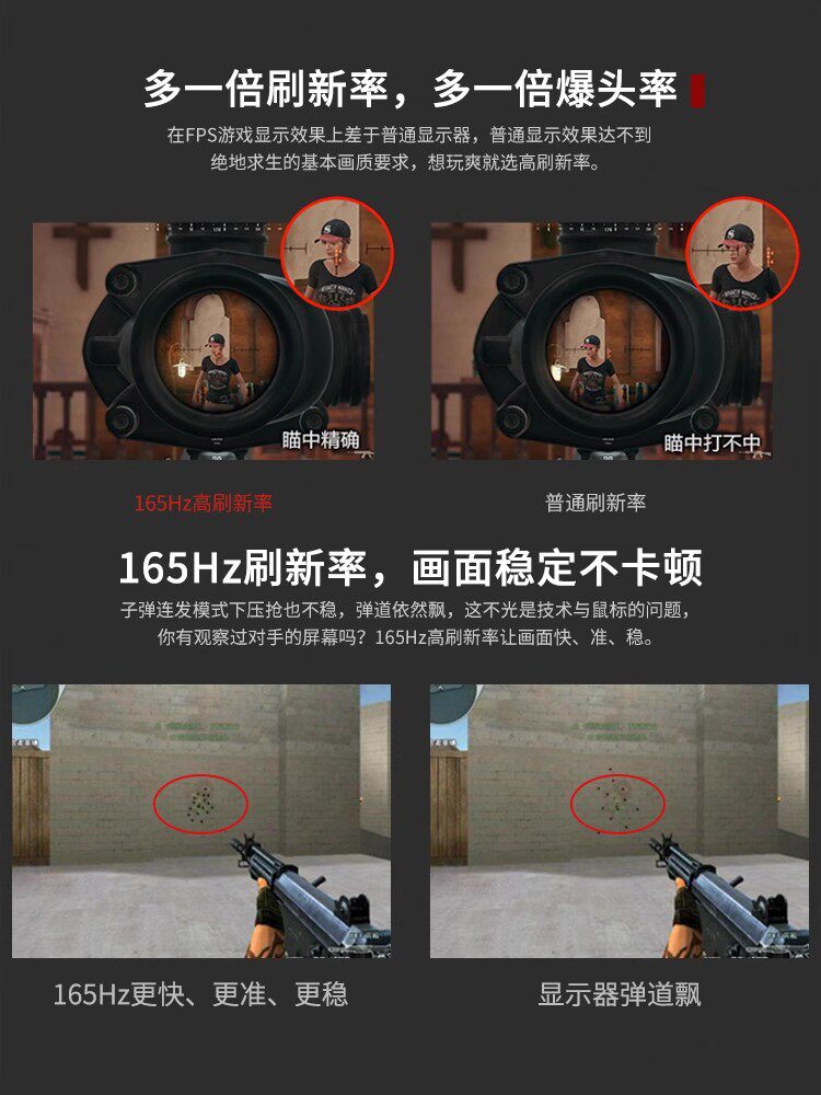 LGAO 24 INCH 2K 144HZ CURVED COMPUTER MONITOR 27 32 INCH 4K HD 240HZ GAMING IPS SCREEN