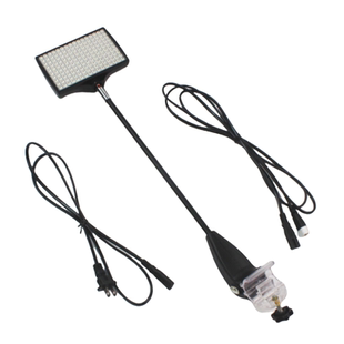 LED展览广告长臂射灯快幕秀拉网展架快接串连灯 展会标摊背景灯具