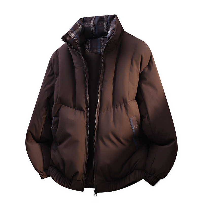 棉服男士2026冬季新款潮牌立领加厚外套冬装防寒服，男装棉衣，奇怪漫猴工厂店