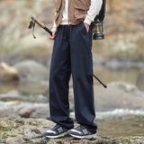 Y.M纯棉工装裤男宽松直筒2025春季新款潮流美式休闲长裤《限价69，男装休闲裤，奇怪漫猴工厂店