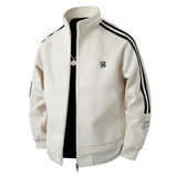 2026新款立领夹克男士春季休闲爸爸装中年男款外套男装春秋季薄款，男装休闲裤，奇怪漫猴工厂店