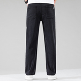 天丝牛仔裤男款夏季薄款潮牌直筒宽松男士冰丝阔腿夏天休闲长裤子，男装牛仔裤，奇怪漫猴工厂店