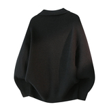 数据海鸥领套头毛衣，男装T恤，奇怪漫猴工厂店