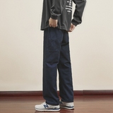 Y.M纯棉工装裤男宽松直筒2026春季新款潮流美式休闲长裤《限价69，男装休闲裤，奇怪漫猴工厂店