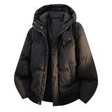 棉服男士2025冬季新款潮牌立领加厚外套冬装防寒服，男装棉衣，奇怪漫猴工厂店