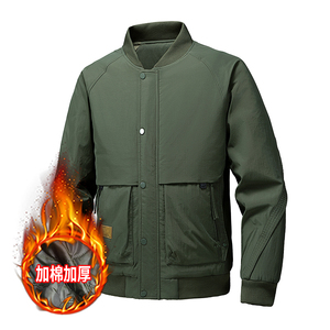 新款主推情侣棉衣男女宽松秋冬棉服男士加厚棉服潮牌百搭休闲，男装棉衣，奇怪漫猴工厂店