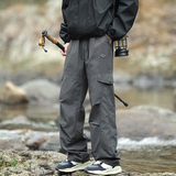 Y.M户外机能速干工装冲锋裤男宽松直筒休闲运动长裤《限价69》，男装休闲裤，奇怪漫猴工厂店