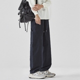 Y.M纯棉工装裤男宽松直筒2026春季新款潮流美式休闲长裤《限价69，男装休闲裤，奇怪漫猴工厂店