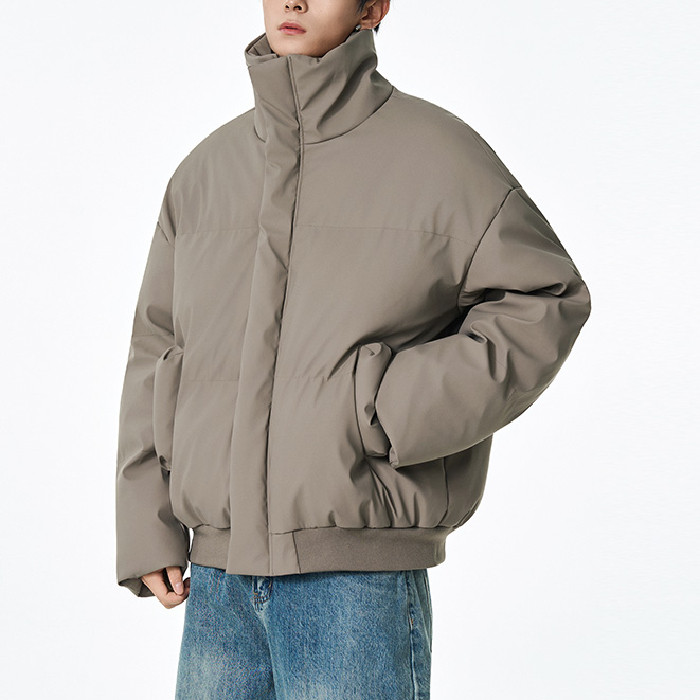 棉服男士2026冬季新款潮牌立领加厚外套冬装防寒服，男装棉衣，奇怪漫猴工厂店