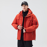 棉服男士2026冬季新款潮牌立领加厚外套冬装防寒服，男装棉衣，奇怪漫猴工厂店