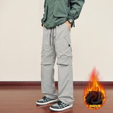 Y.M户外登山工装冲锋裤男士春夏新款冰丝休闲裤宽松直筒《限价69，男装休闲裤，奇怪漫猴工厂店