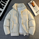 棉服男士2026冬季新款潮牌立领加厚外套冬装防寒服，男装棉衣，奇怪漫猴工厂店
