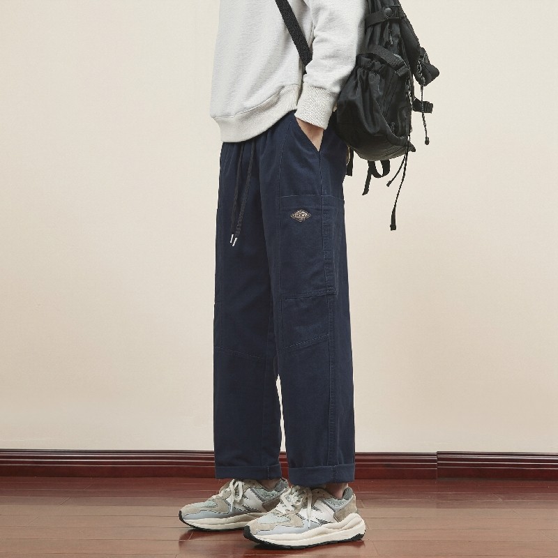 Y.M港风休闲工装裤男宽松直筒2026春季美式休闲长裤《限价59》，男装休闲裤，奇怪漫猴工厂店