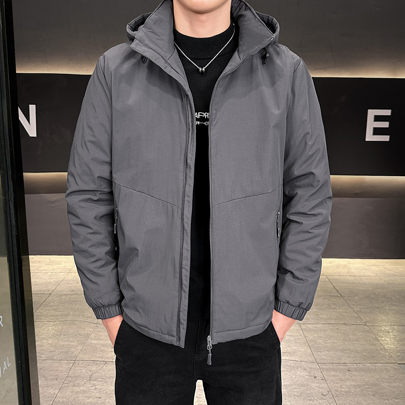 2025新款男士棉衣冬季潮流时尚百搭外套加厚棉衣男帅气加厚保暖，男装棉衣，奇怪漫猴工厂店