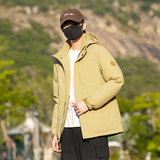 棉服男士2025冬季新款潮牌立领加厚外套冬装防寒服，男装棉衣，奇怪漫猴工厂店