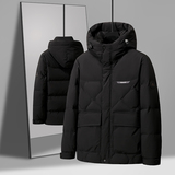 标羽绒服男款2025年新款中长款加厚2025新款季短款连帽冬装防风，男装羽绒服，奇怪漫猴工厂店
