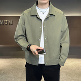 2026新款立领夹克男士春季休闲爸爸装中年男款外套男装春秋季薄款，男装休闲裤，奇怪漫猴工厂店