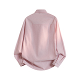 条纹长袖男士衬衫外套上衣服韩版潮流衬衣帅气商务工装休闲，男装衬衫，奇怪漫猴工厂店