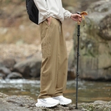 Y.M纯棉工装裤男宽松直筒2025春季新款潮流美式休闲长裤《限价69，男装休闲裤，奇怪漫猴工厂店