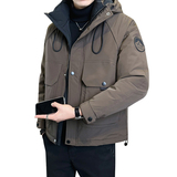 新标羽绒服，男装羽绒服，奇怪漫猴工厂店