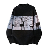 数据加绒加厚仿貂毛毛衣不起球不变形，男装T恤，奇怪漫猴工厂店