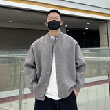 抖音现货假两件套毛衣外套，男装T恤，奇怪漫猴工厂店