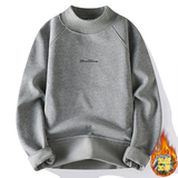 加绒加厚重磅男士冬季高领美式休闲长袖卫衣上班日常宽松潮流打底，男装卫衣，奇怪漫猴工厂店