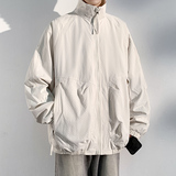 轻量型户外泡泡格防泼立领夹克帅气轻量夹克，男装休闲裤，奇怪漫猴工厂店