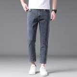 2466-9常规弹力九分裤直筒裤男装牛仔九分裤四季可穿，男装牛仔裤，奇怪漫猴工厂店