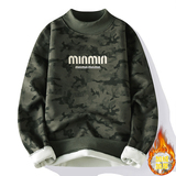 加绒加厚重磅男士冬季高领美式休闲长袖卫衣上班日常宽松潮流打底，男装卫衣，奇怪漫猴工厂店