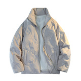 棉服男士2025冬季新款潮牌立领加厚外套冬装防寒服，男装棉衣，奇怪漫猴工厂店