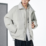 棉服男士2026冬季新款潮牌立领加厚外套冬装防寒服，男装棉衣，奇怪漫猴工厂店