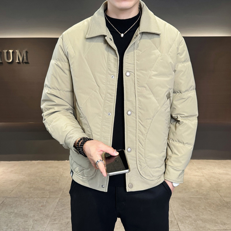 新标羽绒服，男装羽绒服，奇怪漫猴工厂店