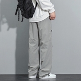 Y.M户外登山工装冲锋裤男士春夏新款冰丝休闲裤宽松直筒《限价69，男装休闲裤，奇怪漫猴工厂店