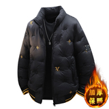 冬季轻奢欧版立领棉衣男潮流高品质加厚棉服外套，男装棉衣，奇怪漫猴工厂店