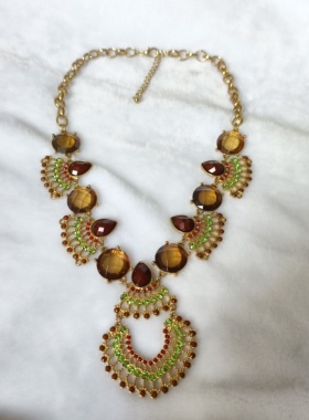 青岛外贸饰品毛衣链潮流时尚欧美风夸张项链