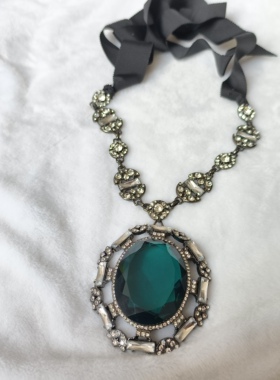 青岛外贸饰品服装配饰毛衣链潮流时尚简约个性夸张大款项链