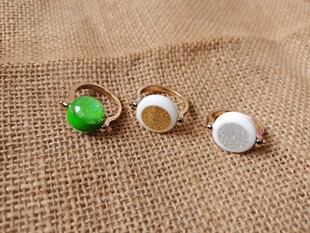 青岛外贸饰品指环日韩欧美潮流时尚简洁奇特个性可转圈精美戒指