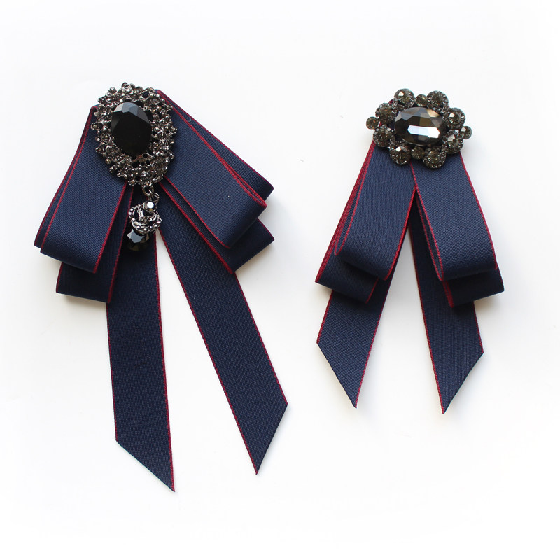 新款复古学院风镶钻领结韩版西装礼服领花胸针男女百搭衬衣领饰品,服饰配件/皮带/帽子/围巾,领结,淘宝优惠券,粉丝福利购,淘宝优惠卷