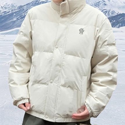 安踏欧文宽松羽绒衣服2025冬新款男女面包服防泼水外套172541908