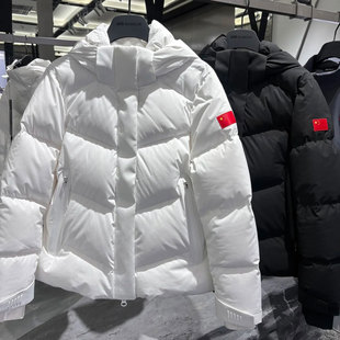 安踏冠军全天候国旗款加厚羽绒服女防泼水保暖鹅绒外套162540907