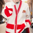 喜庆外套162518739 安踏好事发生毛衣女线衫 2025春新款 长袖 编织衫