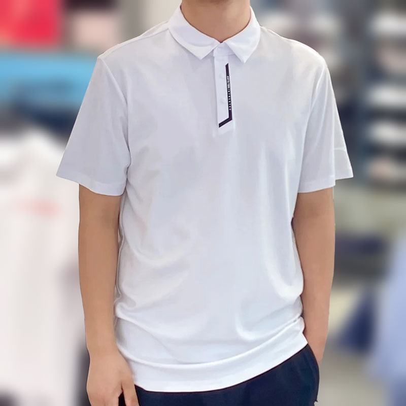 正品安踏冰肤透气短袖POLO衫男