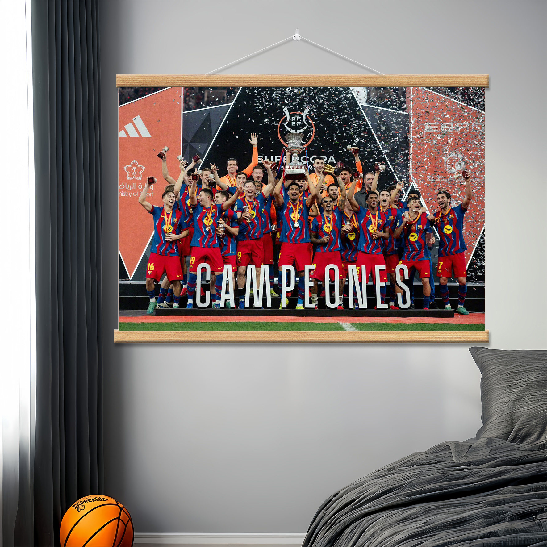 足球亚马尔海报墙贴巴萨西杯周边宿舍壁纸装饰挂画足球迷纪念礼物,家居饰品,现代装饰画,淘宝优惠券,粉丝福利购,淘宝优惠卷