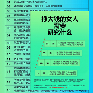 第一性原则贴纸女强人商业思维认知觉醒女性个人成长智慧DIY贴画