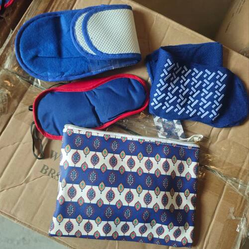 航空定制洗漱6件套旅行洗漱套装化妆包洗漱包收纳包化妆包拖鞋