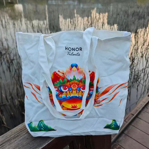 荣耀帆布包礼品袋帆布手提袋环保袋购物袋托特包单肩包买菜补课袋